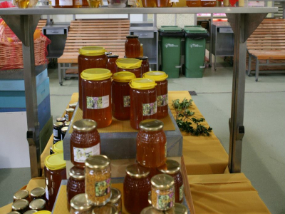 Feira do mel e produtos colmeia